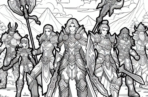 Kreativitas dalam Gambar Mewarnai Mobile Legend untuk Anak-anak